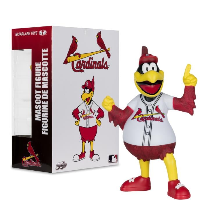 MLB SportsPicks Fredbird (St Louis Cardinals) 8" Vinyl Mascot Figure Gallery Image 9