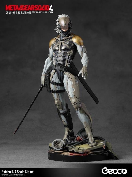 Metal Gear Solid 4: Guns of the Patriots Raiden 1/6 Scale Statue