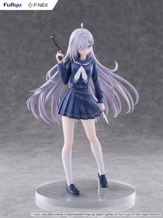 Playing Death Games to Put Food on the Table F:Nex Yuki (School Uniform Ver.) 1/7 Scale Figure Gallery Image 10