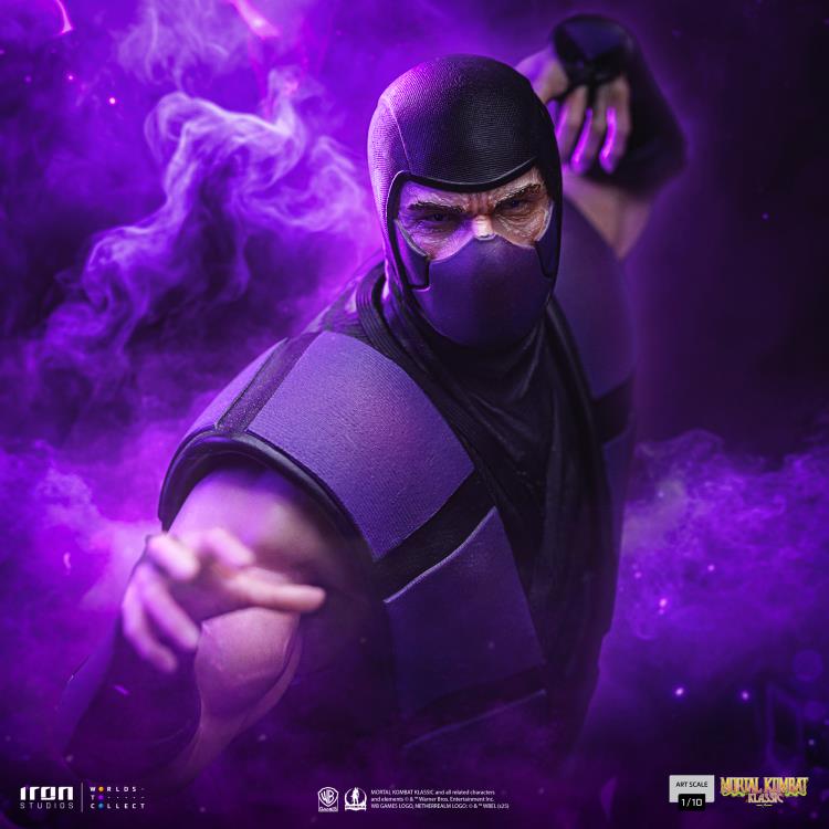 Mortal Kombat Ninjas Collection Rain 1/10 Art Scale BBTS Exclusive Statue Gallery Image 13