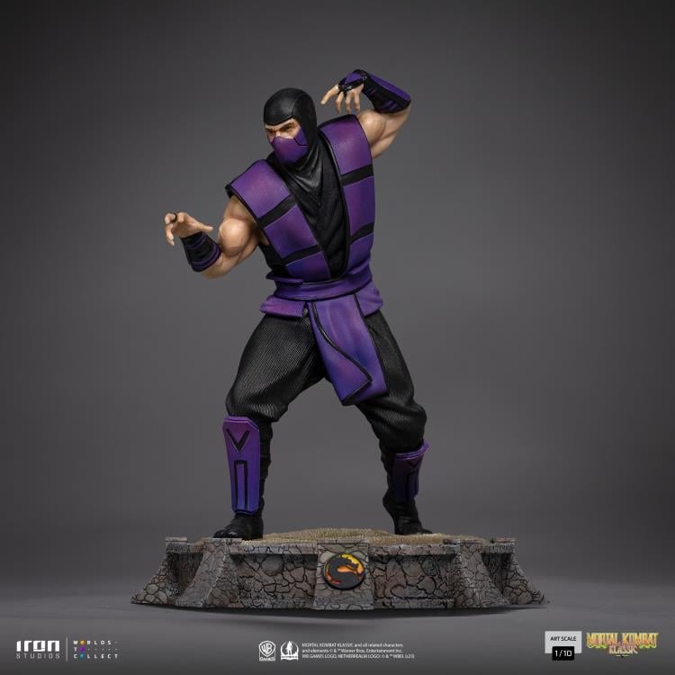 Mortal Kombat Ninjas Collection Rain 1/10 Art Scale BBTS Exclusive Statue Gallery Image 4