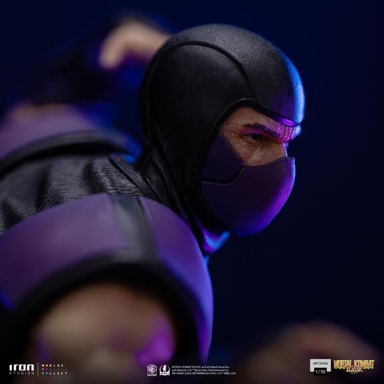 Mortal Kombat Ninjas Collection Rain 1/10 Art Scale BBTS Exclusive Statue Gallery Image 10