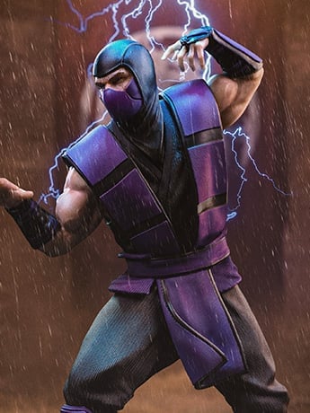 Mortal Kombat Ninjas Collection Rain 1/10 Art Scale BBTS Exclusive Statue Gallery Image 2