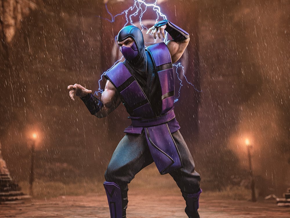 Mortal Kombat Ninjas Collection Rain 1/10 Art Scale BBTS Exclusive Statue Gallery Image 1