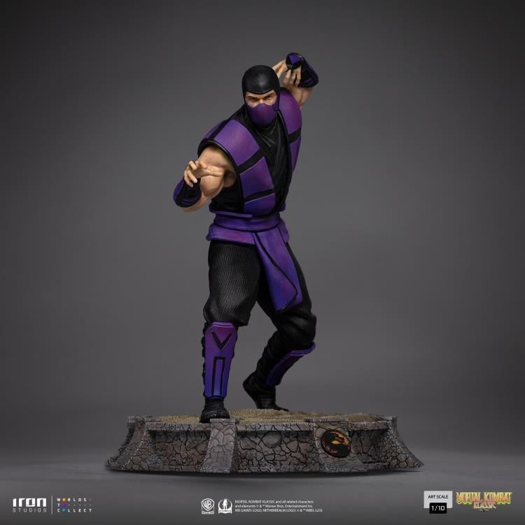 Mortal Kombat Ninjas Collection Rain 1/10 Art Scale BBTS Exclusive Statue Gallery Image 6