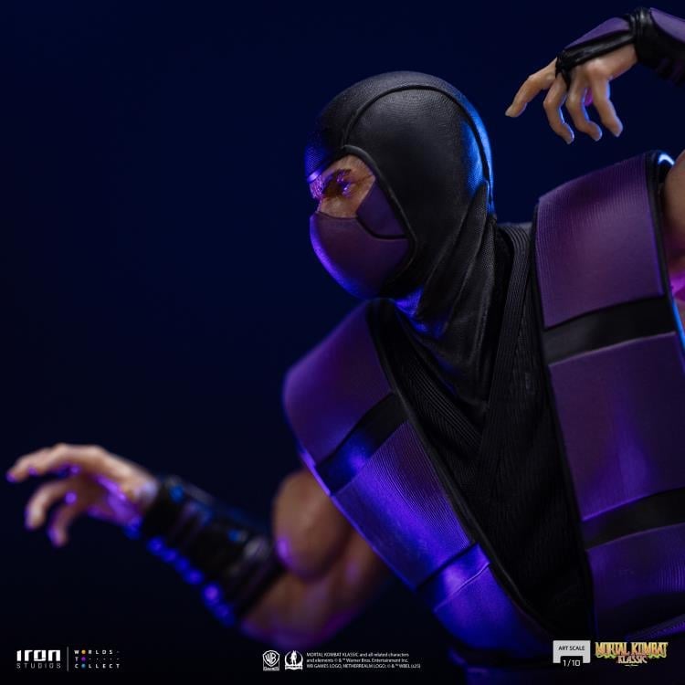 Mortal Kombat Ninjas Collection Rain 1/10 Art Scale BBTS Exclusive Statue Gallery Image 12