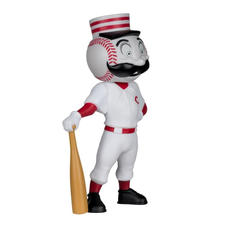 MLB SportsPicks  Mr. Redlegs (Cincinnati Reds) 8" Vinyl Mascot Figure Gallery Image 4