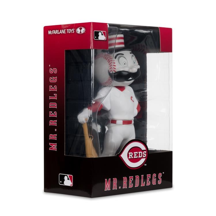 MLB SportsPicks  Mr. Redlegs (Cincinnati Reds) 8" Vinyl Mascot Figure Gallery Image 8