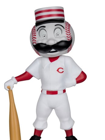 MLB SportsPicks  Mr. Redlegs (Cincinnati Reds) 8" Vinyl Mascot Figure Gallery Image 2