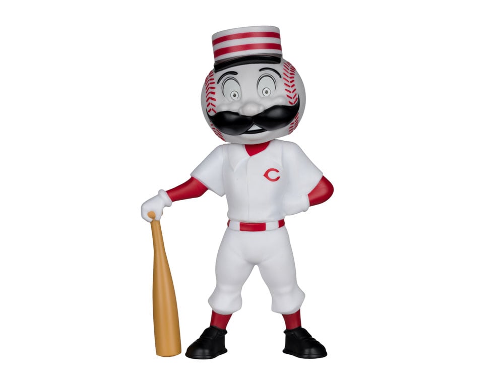 MLB SportsPicks  Mr. Redlegs (Cincinnati Reds) 8" Vinyl Mascot Figure Gallery Image 1