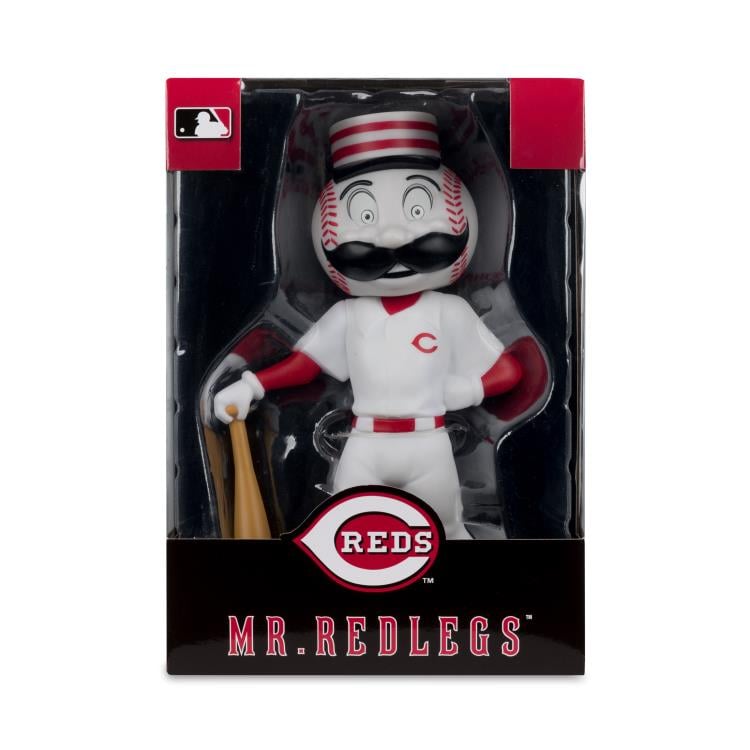MLB SportsPicks  Mr. Redlegs (Cincinnati Reds) 8" Vinyl Mascot Figure Gallery Image 7