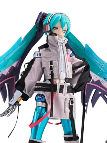 Vocaloid Metal Build Hatsune Miku Action Figure Gallery Image 2