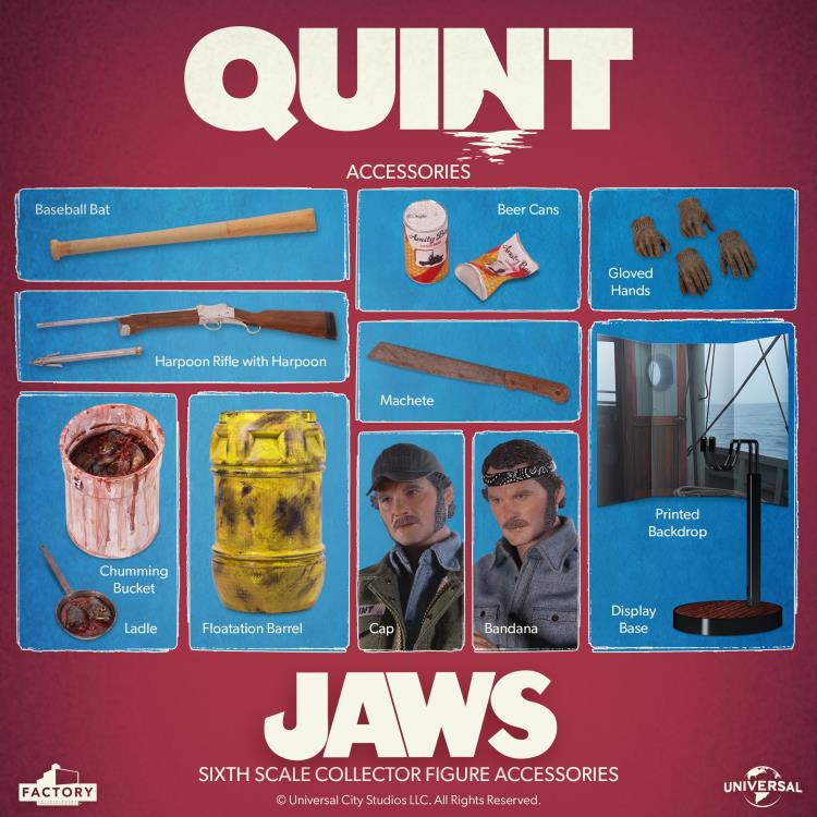 Jaws Quint 1/6 Scale Action Figure Gallery Image 16