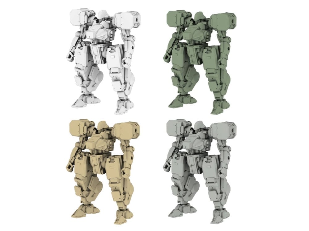 Kikou Sensen Capsule-Dou Wave 1 Paracrax Box of 6 Model Kits Gallery Image 1
