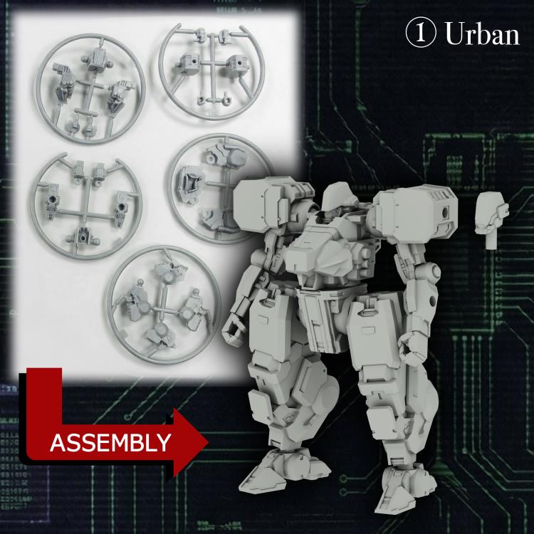Kikou Sensen Capsule-Dou Wave 1 Paracrax Box of 6 Model Kits Gallery Image 4