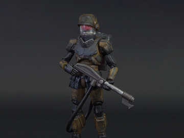 Acid Rain FAV-SP36 Marine Speeder MK2m 1/18 Scale Action Figure