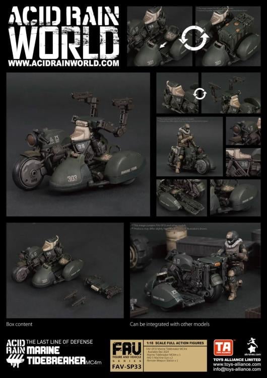 Acid Rain FAV-SP33 Marine Tidebreaker MC4m 1/18 Scale Vehicle Gallery Image 3
