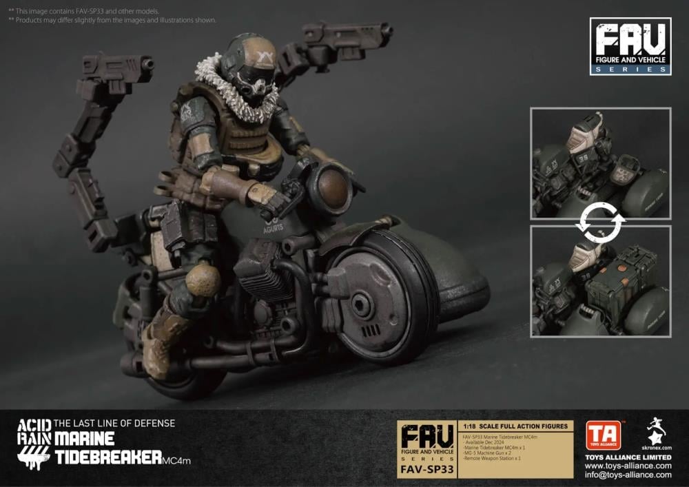 Acid Rain FAV-SP33 Marine Tidebreaker MC4m 1/18 Scale Vehicle Gallery Image 4