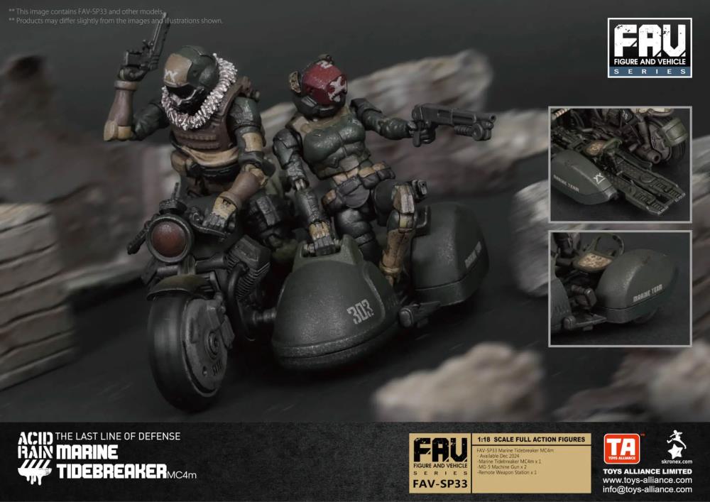 Acid Rain FAV-SP33 Marine Tidebreaker MC4m 1/18 Scale Vehicle Gallery Image 6