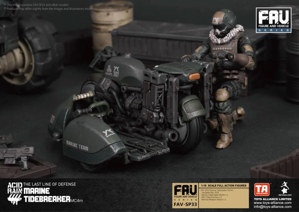 Acid Rain FAV-SP33 Marine Tidebreaker MC4m 1/18 Scale Vehicle Gallery Image 5