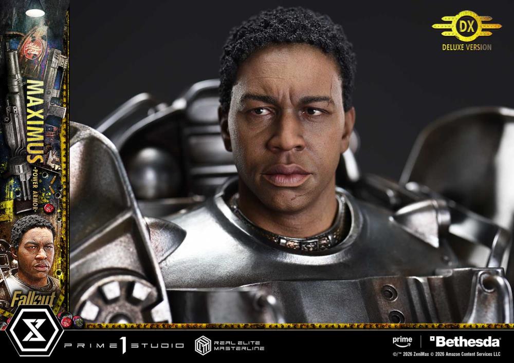 Fallout (TV Series) Real Elite Masterline Maximus (Power Armor Deluxe Ver.) 1/4 Scale Limited Edition Statue (With Bonus) Gallery Image 16