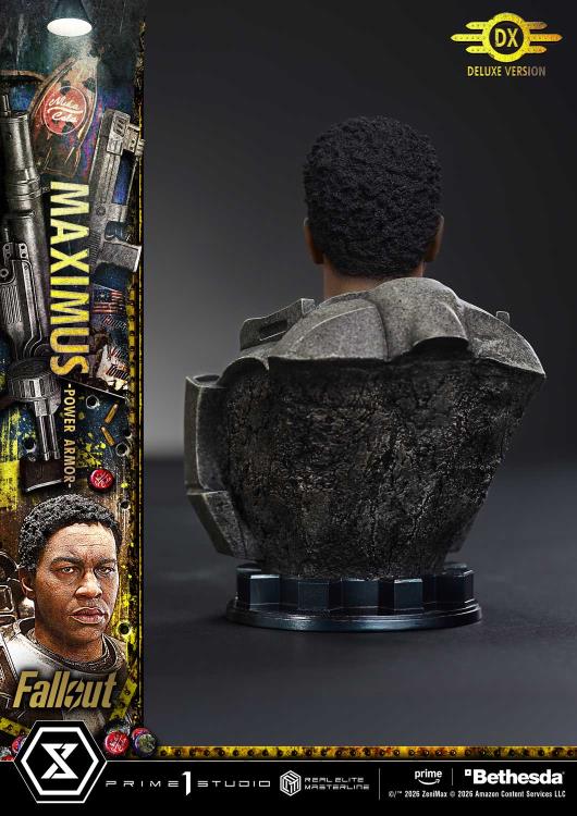 Fallout (TV Series) Real Elite Masterline Maximus (Power Armor Deluxe Ver.) 1/4 Scale Limited Edition Statue (With Bonus) Gallery Image 27