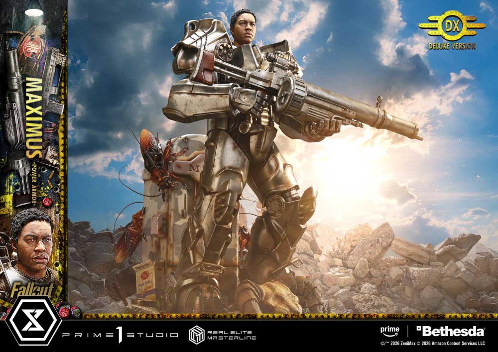 Fallout (TV Series) Real Elite Masterline Maximus (Power Armor Deluxe Ver.) 1/4 Scale Limited Edition Statue (With Bonus) Gallery Image 62