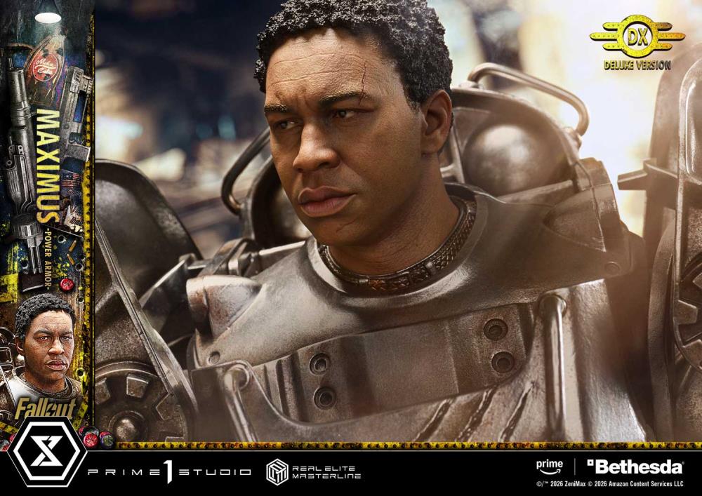 Fallout (TV Series) Real Elite Masterline Maximus (Power Armor Deluxe Ver.) 1/4 Scale Limited Edition Statue (With Bonus) Gallery Image 66