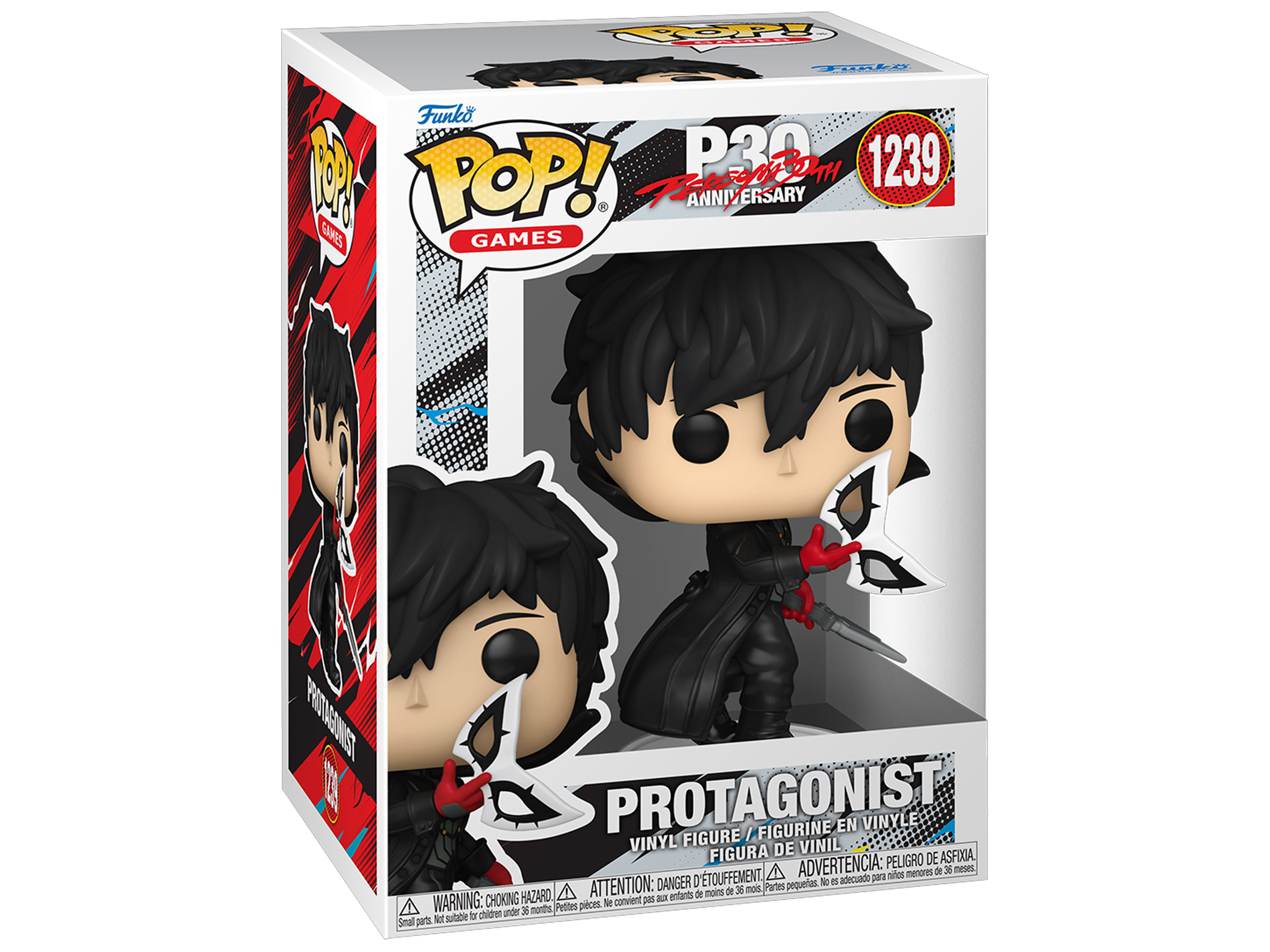 Persona 30th Anniversary Pop! Games #1239 Protagonist