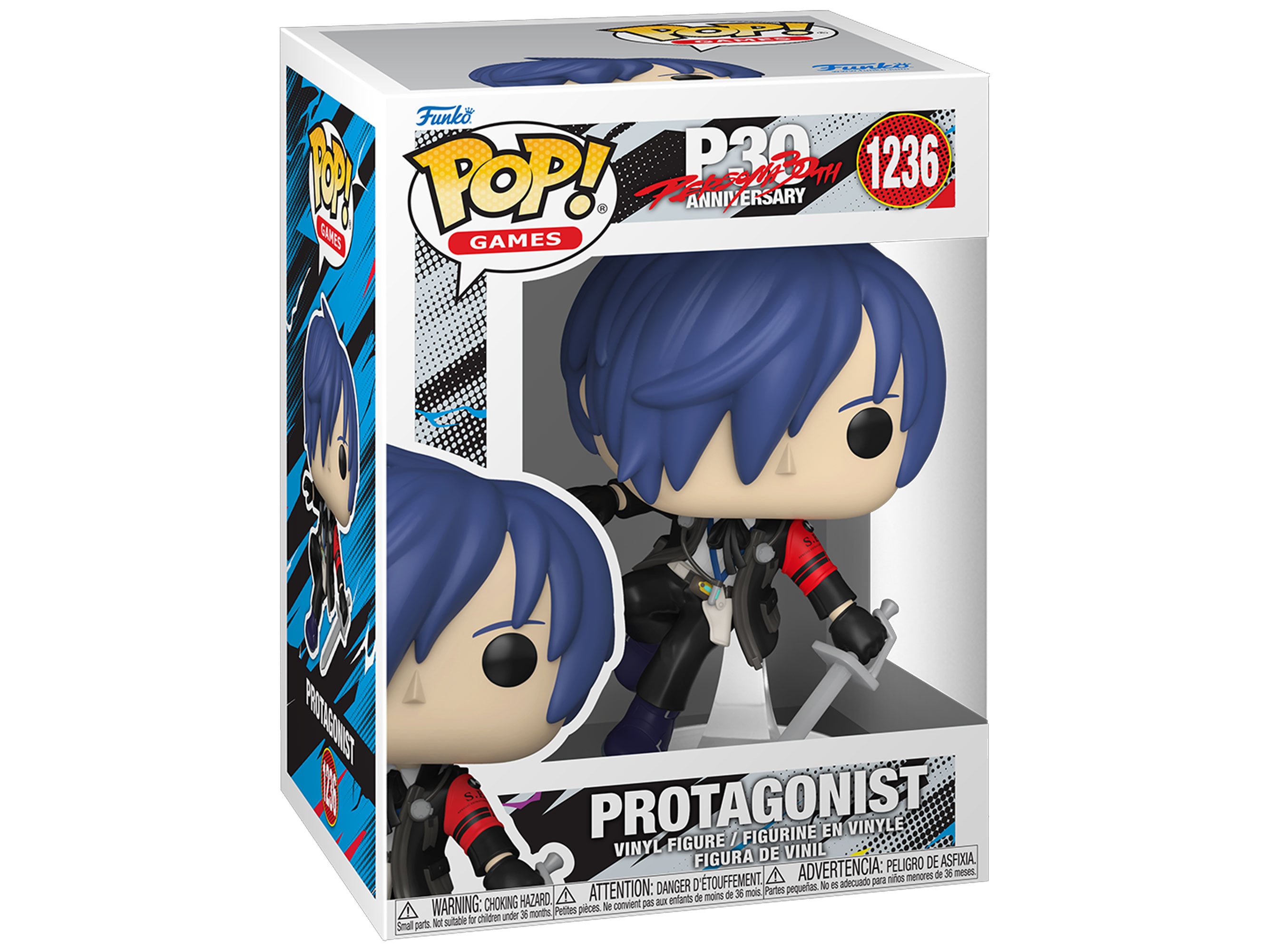 Persona 30th Anniversary Pop! Games #1236 Male Protagonist Gallery Image 3