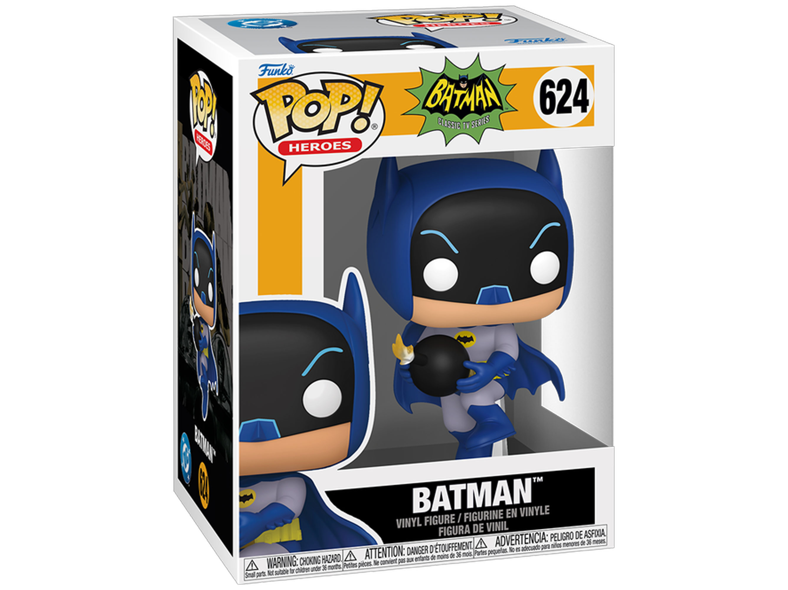 Batman Classic TV Series Pop! Heroes #624 Batman with Bomb Gallery Image 3
