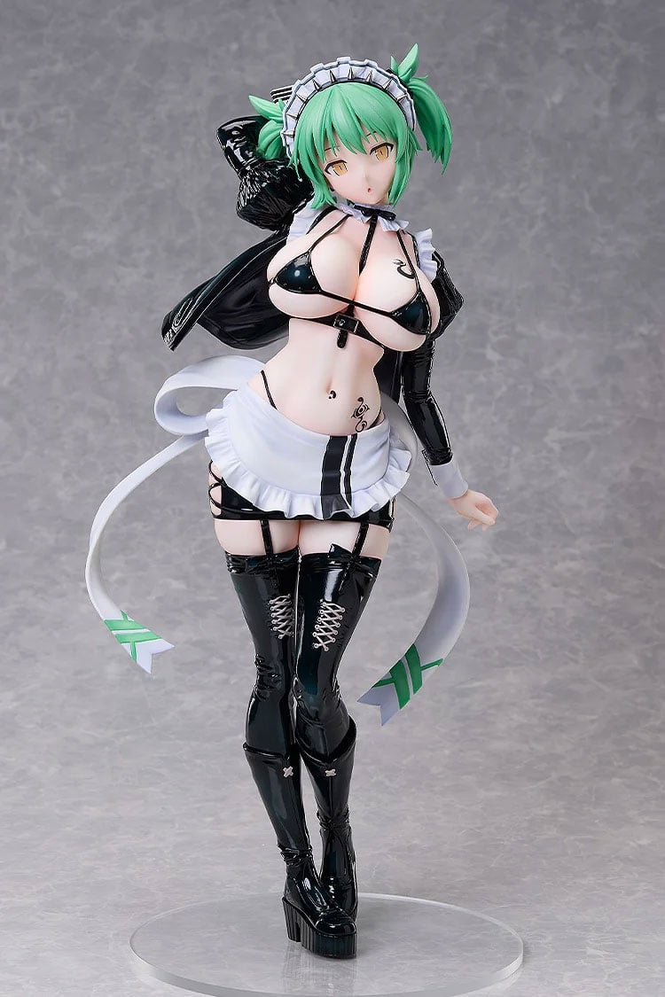 Shinobi Master Senran Kagura: New Link B-Style Hikage (Maid Ver.) 1/4 Scale Figure Gallery Image 4