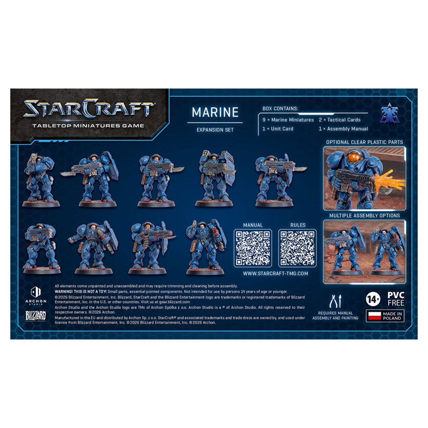 StarCraft the Miniatures Game: Terran: Marine Expansion Set Gallery Image 3