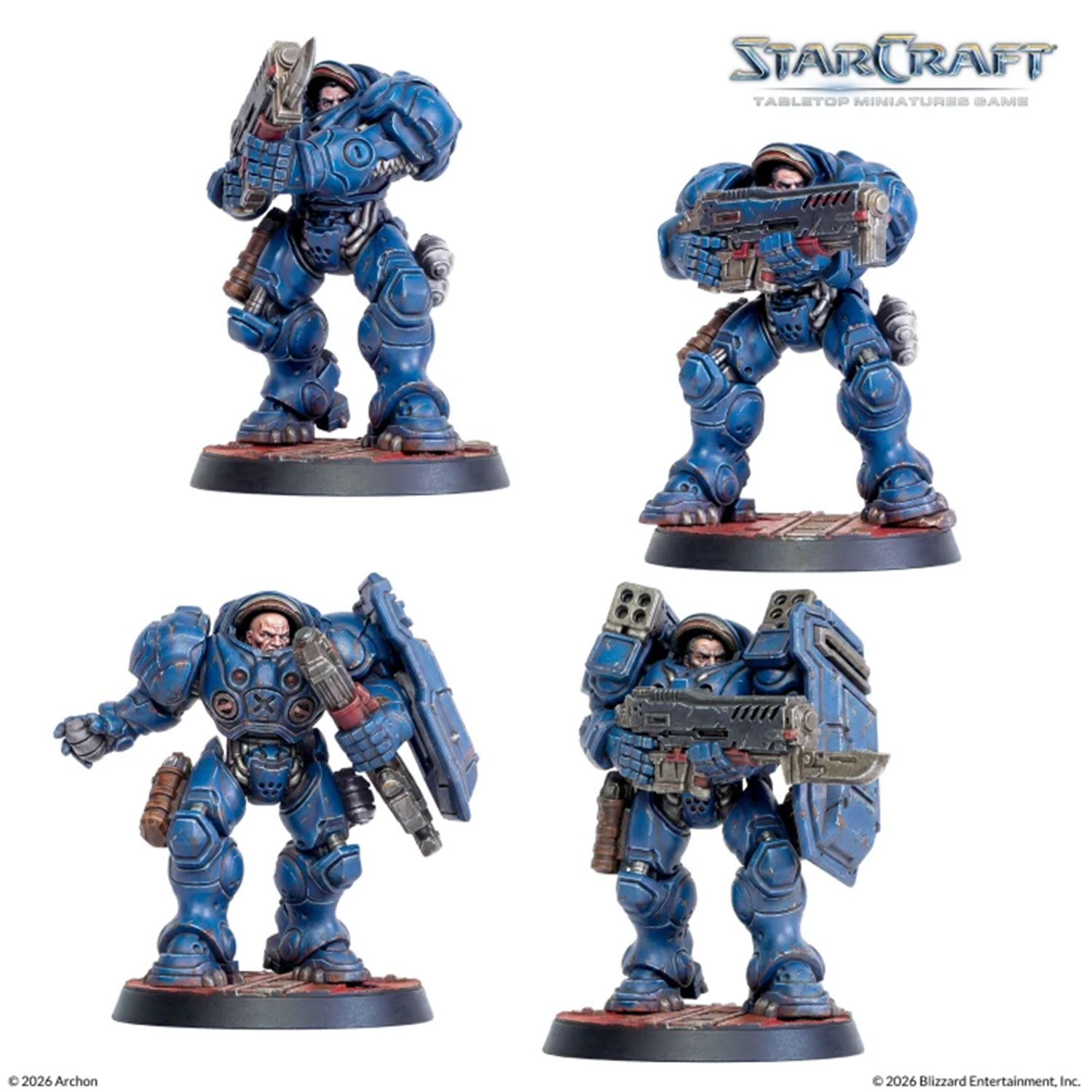 StarCraft the Miniatures Game: Terran: Marine Expansion Set Gallery Image 4