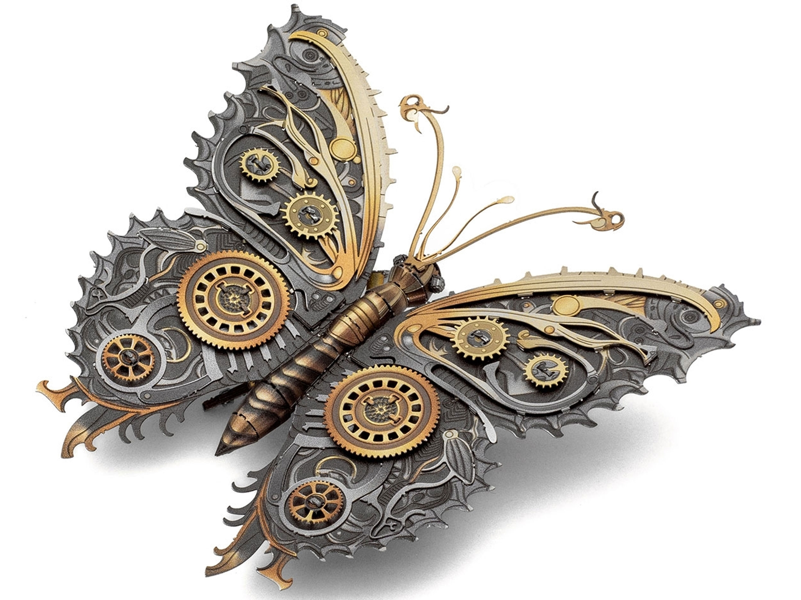 Metal Earth Steampunk Butterfly Model Kit Gallery Image 4