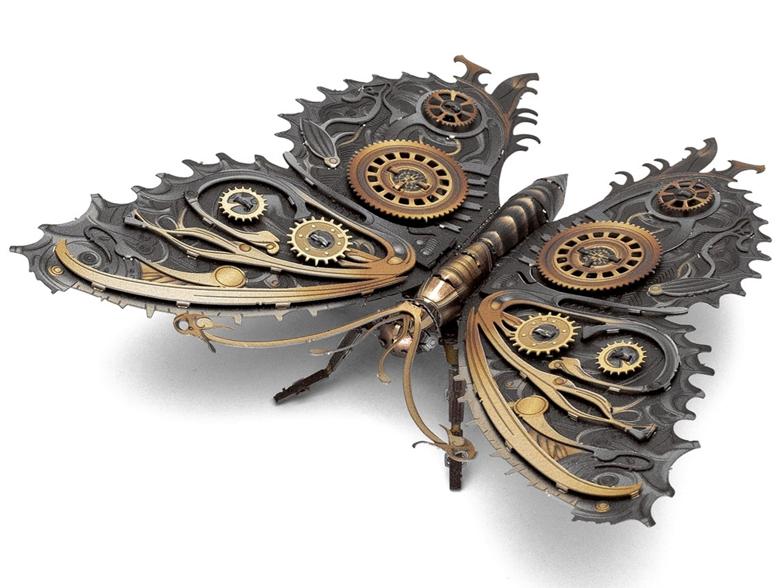Metal Earth Steampunk Butterfly Model Kit Gallery Image 6