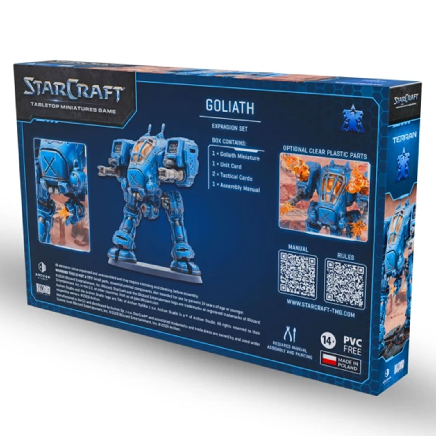 StarCraft the Miniatures Game: Terran: Goliath Expansion Set Gallery Image 3