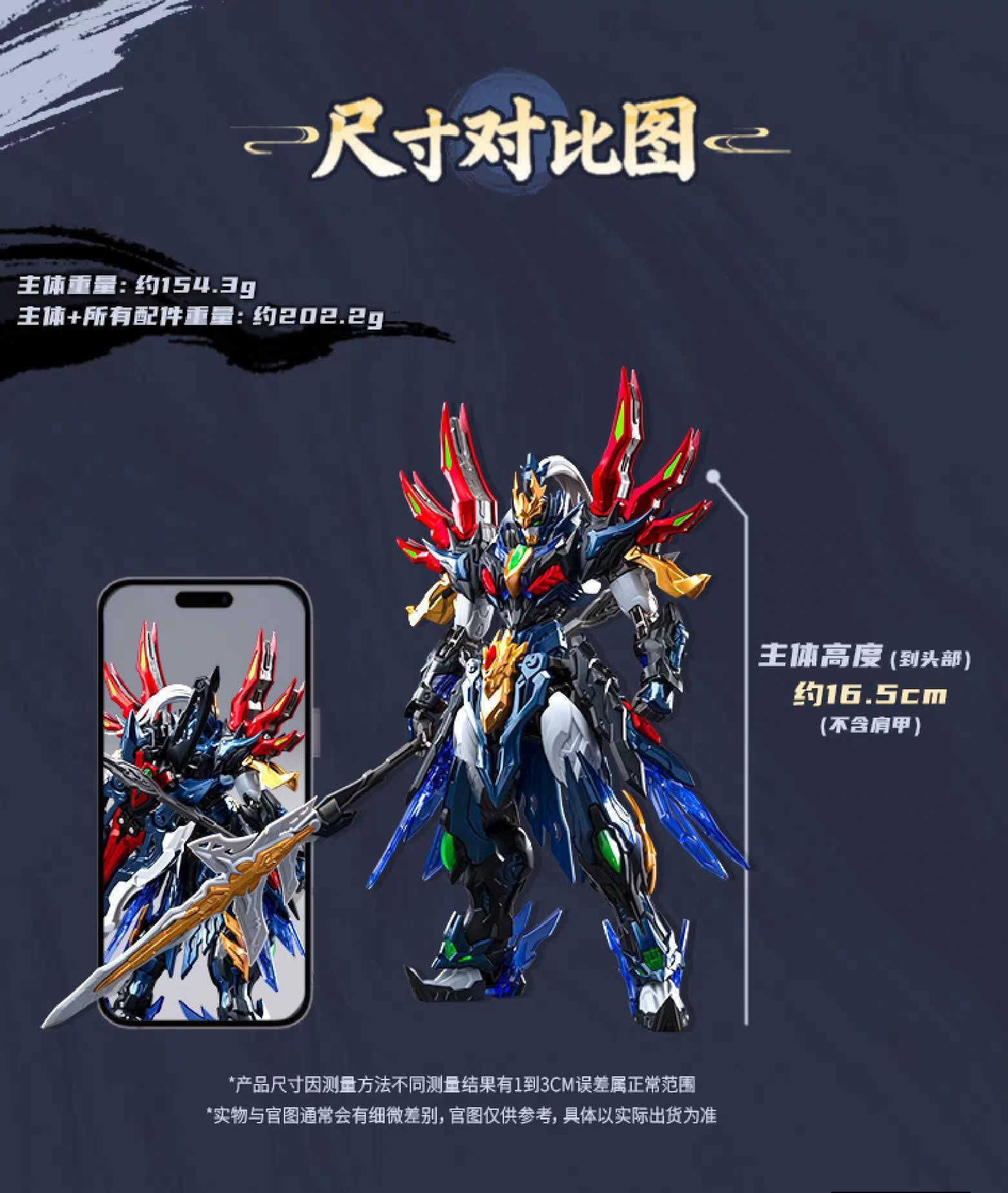 Legend of Star General SP-XH01A Xiang Yu Model Kit