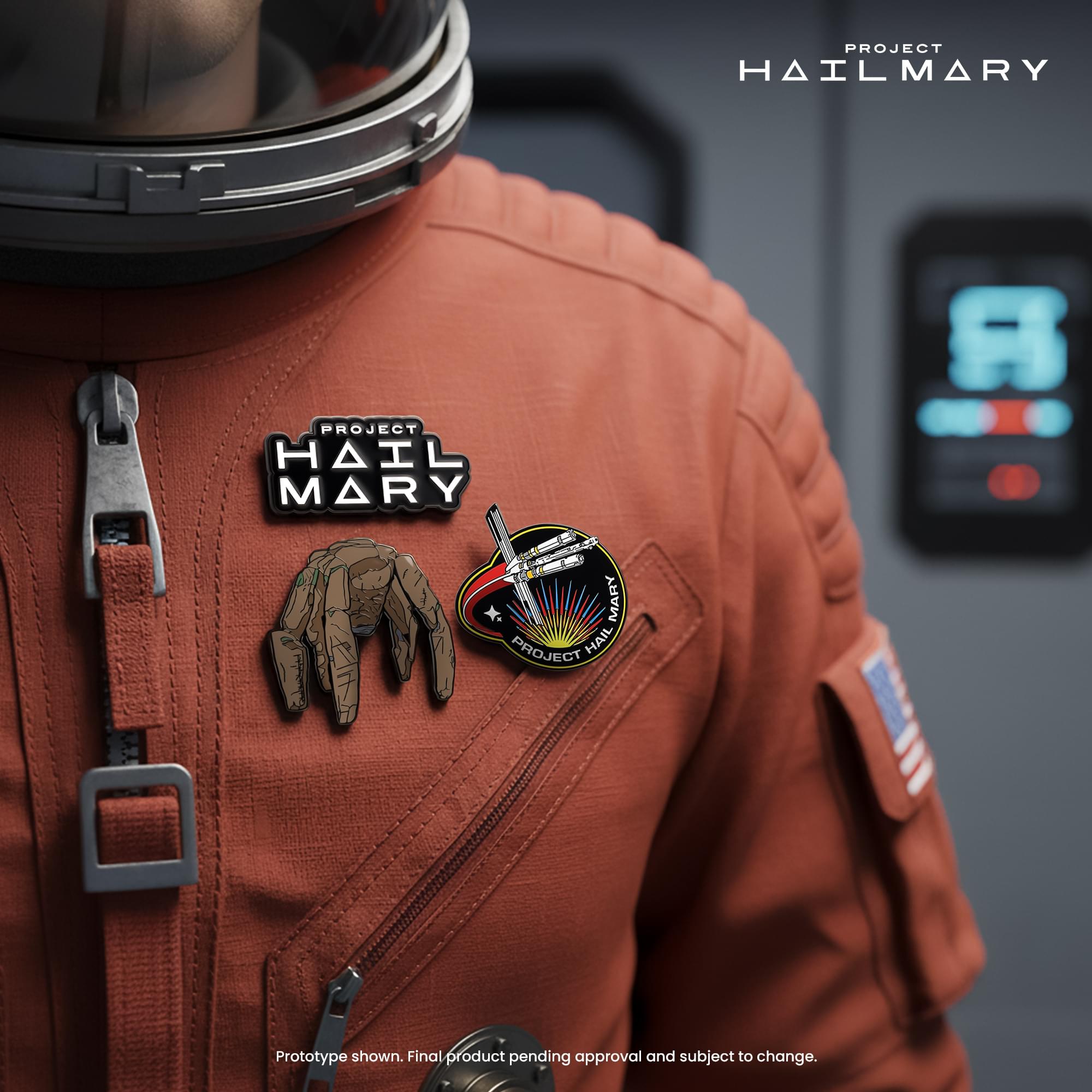 Project Hail Mary Enamel Pin Set