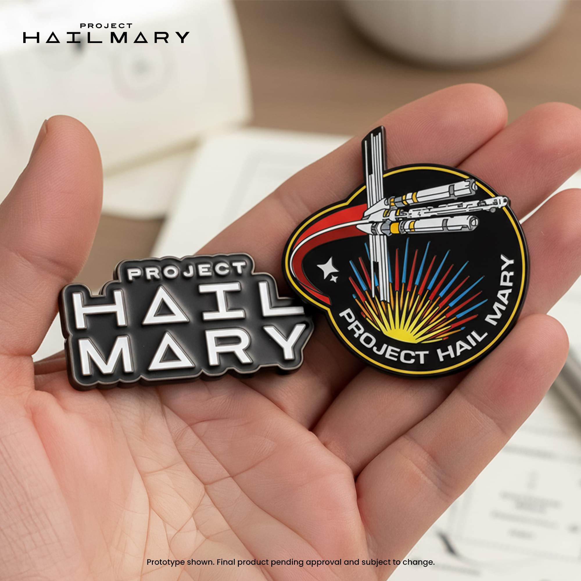 Project Hail Mary Enamel Pin Set