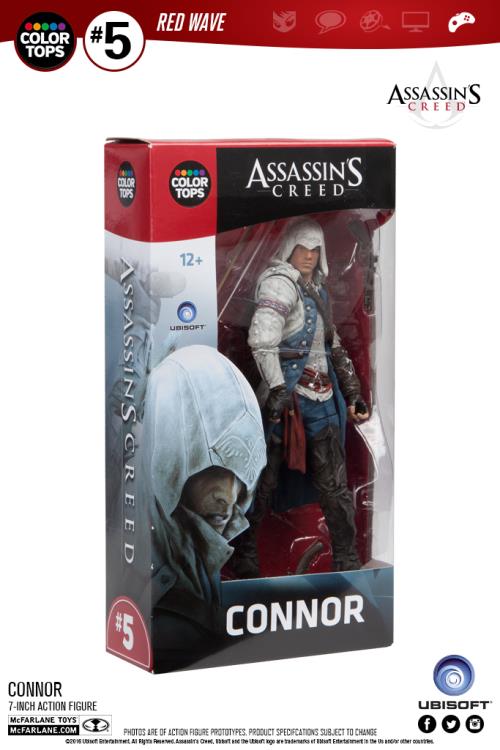 Assassin's Creed: III Color Tops Collector Edition Red Wave #05 Connor Gallery Image 11