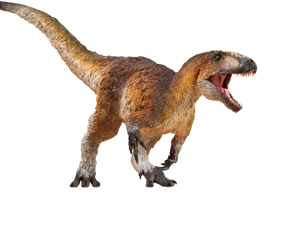 Prehistoric Animal Models Yinqi the Yutyrannus Figure Gallery Image 1