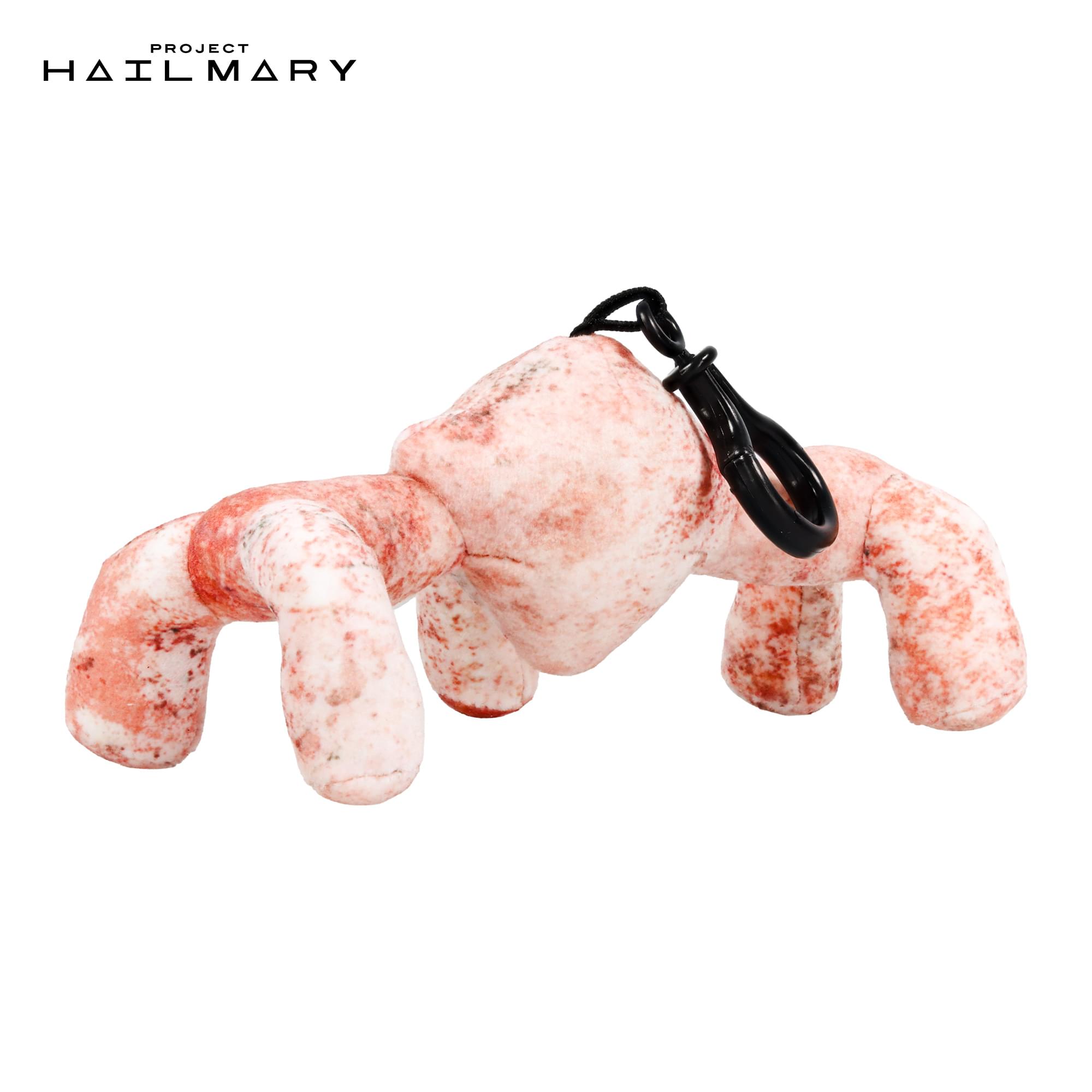 Project Hail Mary Pink Eridian Plush Backpack Clip Gallery Image 4