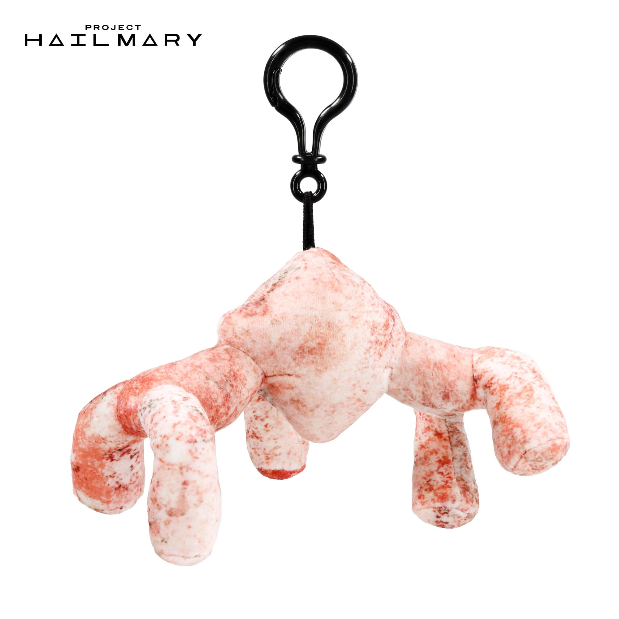 Project Hail Mary Pink Eridian Plush Backpack Clip Gallery Image 2