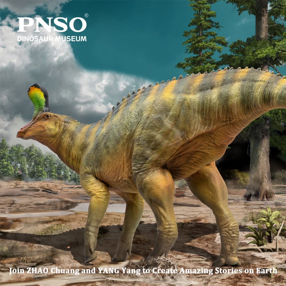 Scientific Art Model Xiaoqin the Tsintaosaurus 1/35 Scale Figure Gallery Image 3