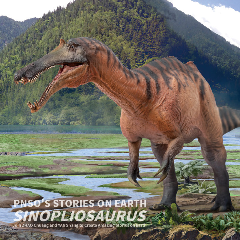 Prehistoric Animal Models Chongzuo the Sinopliosaurus Figure Gallery Image 3