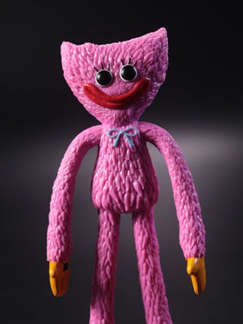 Poppy Playtime Kissy Missy 4.5-Inch Bendy Figure Gallery Image 2