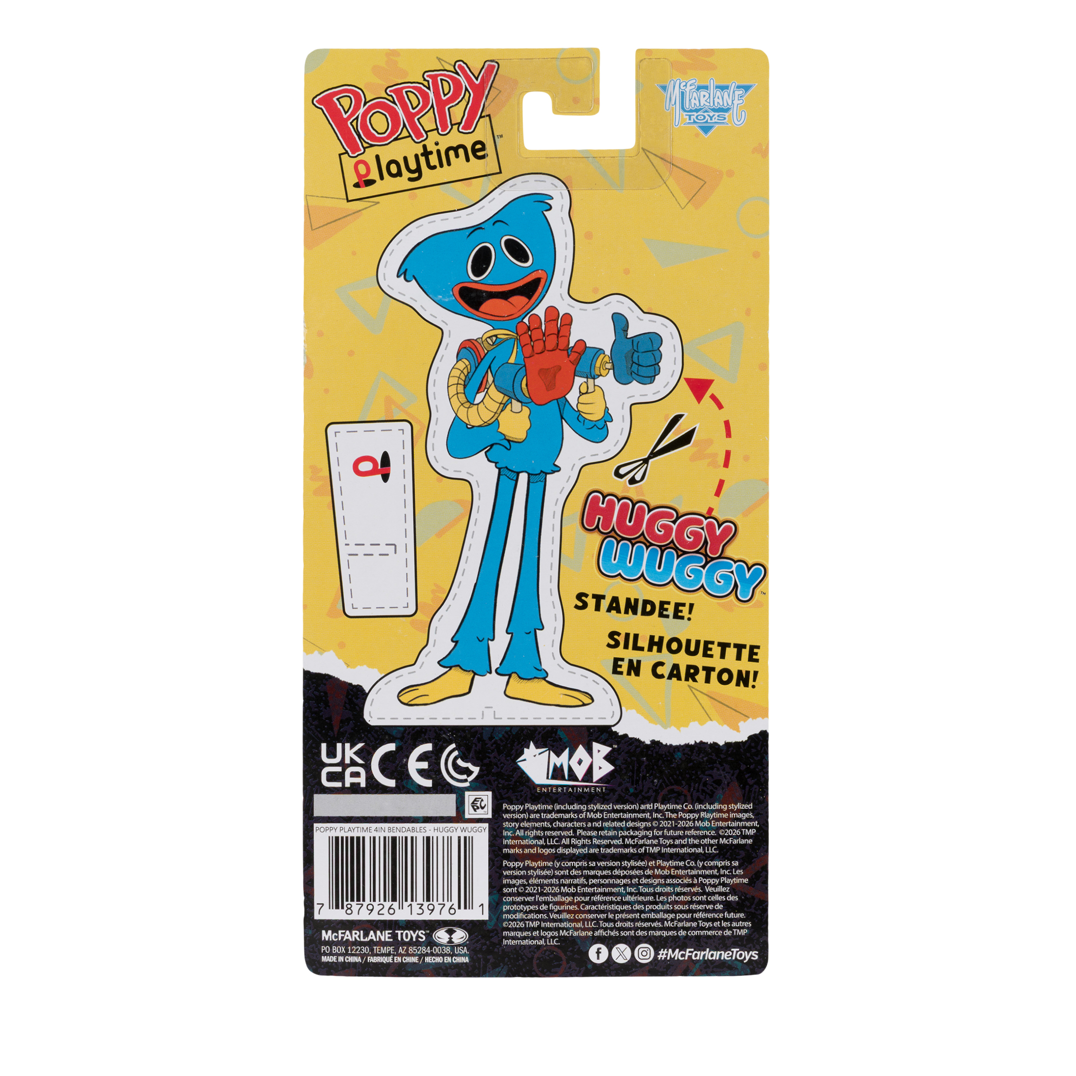 Poppy Playtime Huggy Wuggy 4.5-Inch Bendy Figure Gallery Image 12