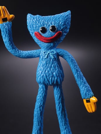 Poppy Playtime Huggy Wuggy 4.5-Inch Bendy Figure