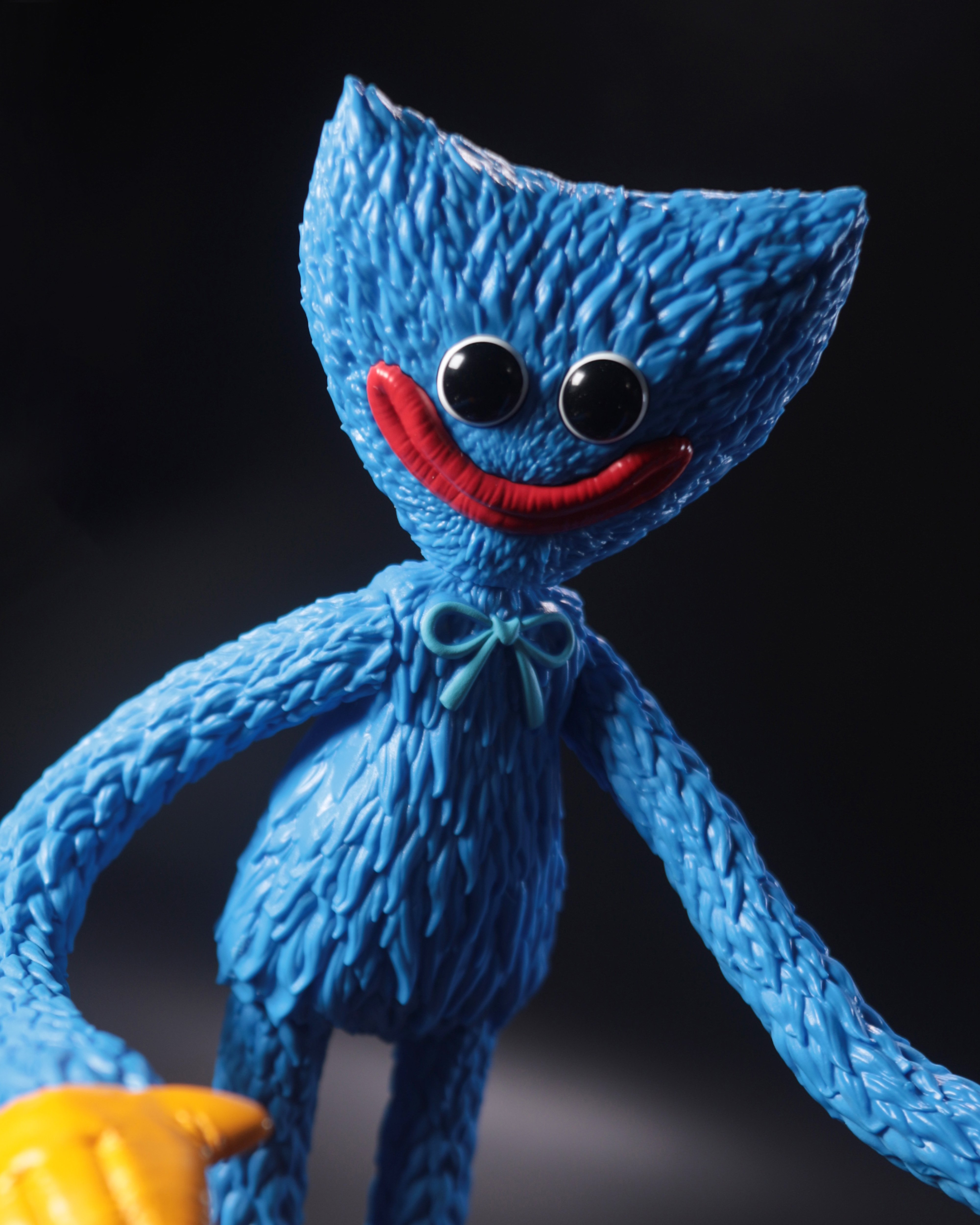 Poppy Playtime Huggy Wuggy 12-Inch Bendy Posable Figure Gallery Image 4